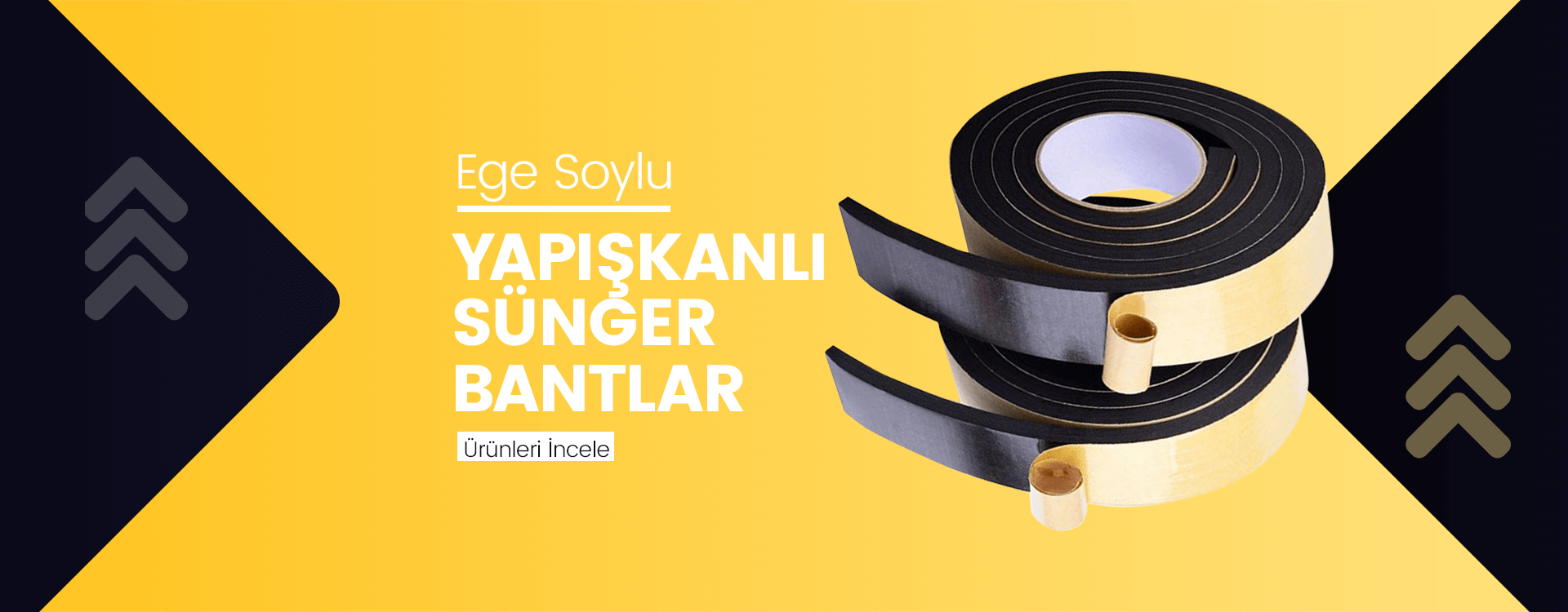 Yapışkanlı Sünger Bantlar